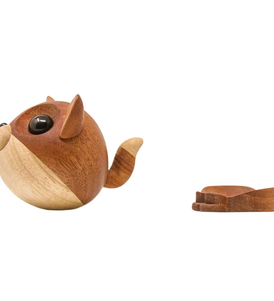 Pyntefigurer*FableWood Pick-Me-Up Ræv - Mikkel - 9 cm - Natur