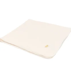 Børn Fanga Fontana Babytæppe - 70x70 - Velour - Elu - Antique White