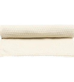 Tæpper|Børneværelset*Fanga Fontana Babytæppe - 70x70 - Venti Ponintelle - Hvid