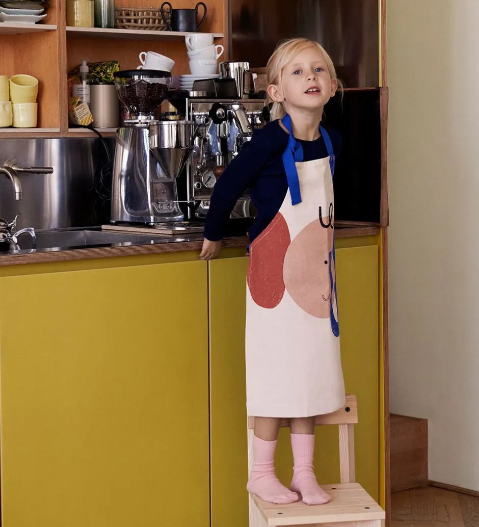 Forklæder*Ferm Living Forklæde - Elephant Apron - Off White