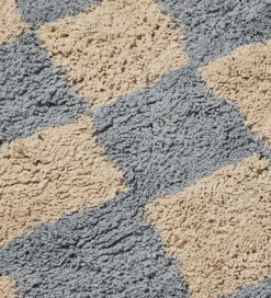 Tæpper|Børneværelset*Ferm Living Gulvtæppe - Mara - 80x150 cm - Mist Blue/Warm Sand