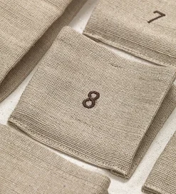 Julekalender*Ferm Living Julekalender - Pine - Maxi - Natural