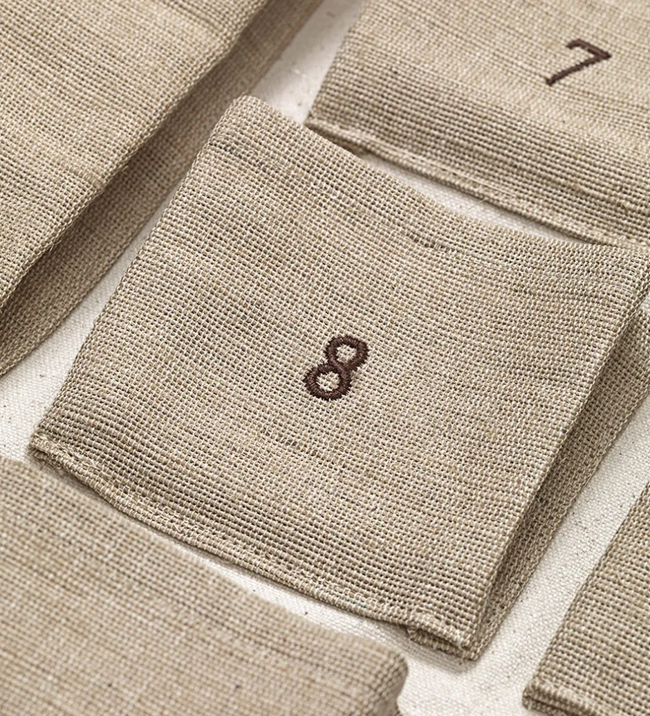 Julekalender*Ferm Living Julekalender - Pine - Maxi - Natural