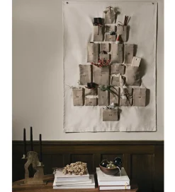 Julekalender*Ferm Living Julekalender - Pine - Maxi - Natural