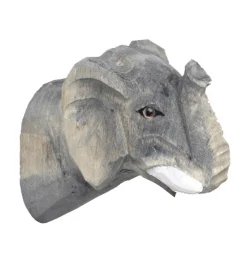Knager*Ferm Living Knage - Håndskåret Træ - 9,5x9,5x5 cm - Elefant