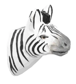 Knager*Ferm Living Knage - 9,5x9,5x5 cm - Håndskåret Træ - Zebra