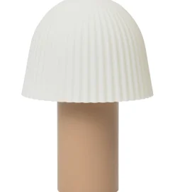 Ferm Living Lampe - Bærbar - Rosa/Hvid