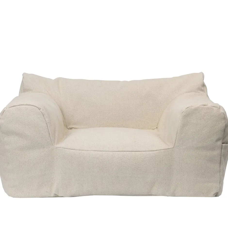 Stole*Ferm Living Lænestol - Billow Bean Bag - 50x80x48 cm - Off-white