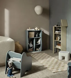 Stole*Ferm Living Lounge Stol - Slope - 44x59x55 cm - Storm