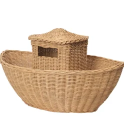 Kurve*Ferm Living Opbevaringskurv - Braided Ark - 60x41x30 cm - Natura