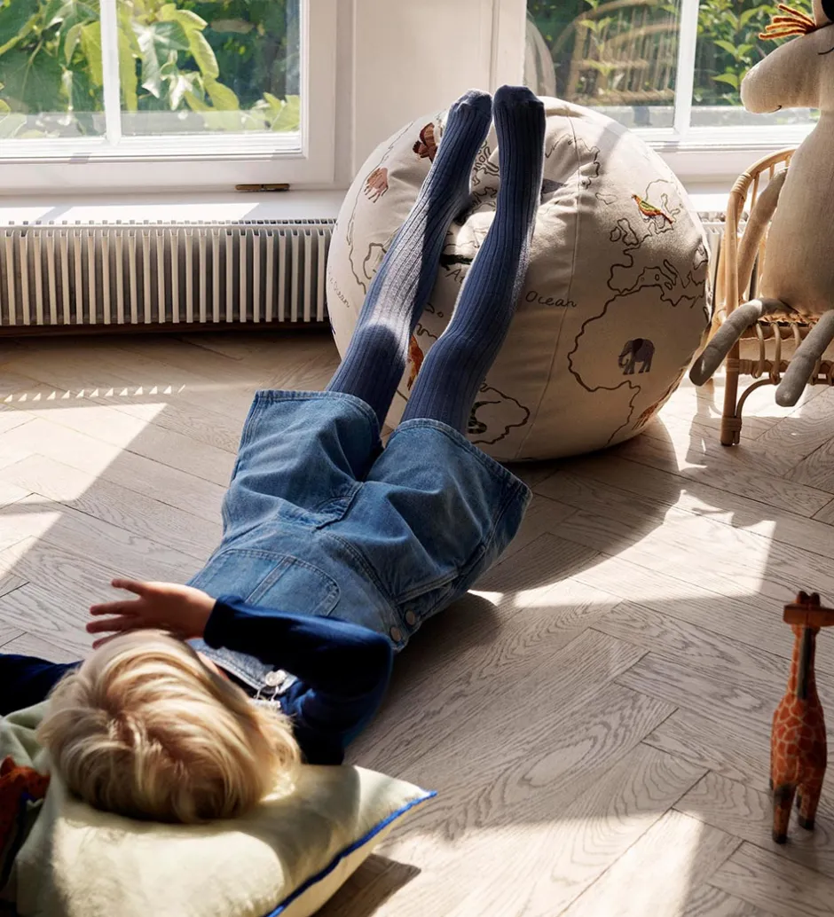 Puffer*Ferm Living Puf - Verden - Ø50 cm - Off White