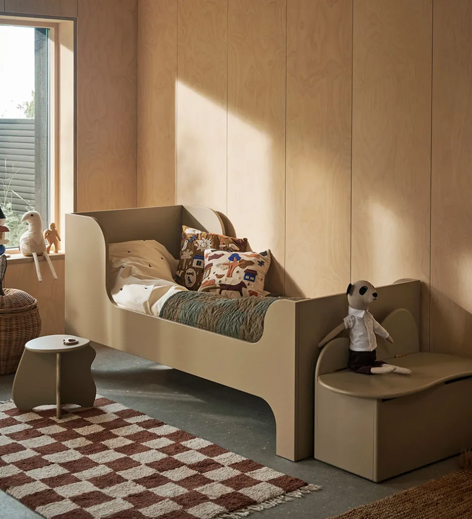 Ferm Living Skammel - Slope - Cashmere