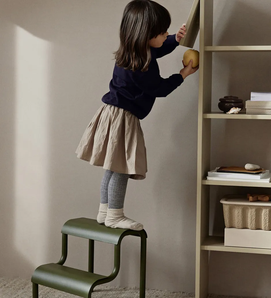 Skamler*Ferm Living Skammel - 34x35,7x36,2 cm - Forest Green