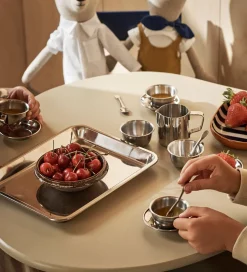 Ferm Living Te-sæt - Toro - Børstet Stål