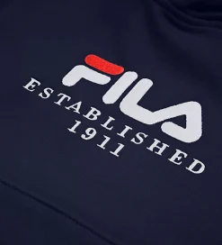 Hættetrøjer*Fila Hættetrøje - Benna - Black Iris m. Logo