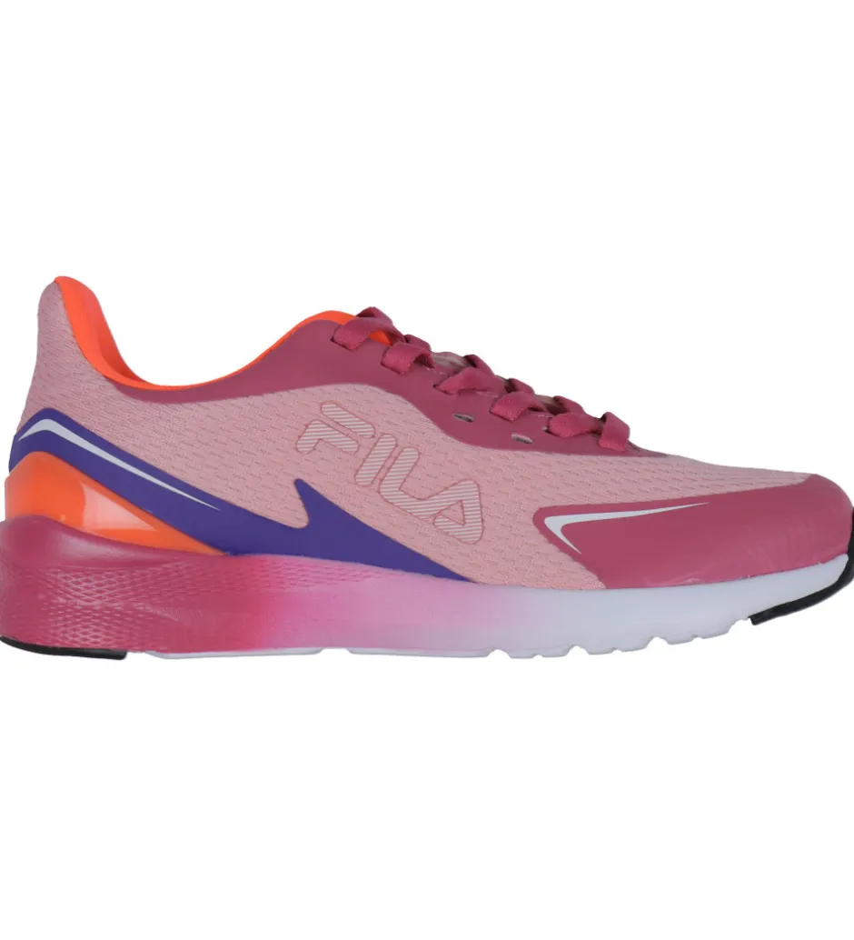 Børnesko Og Babysko*Fila Sko - Crusher - Fuchsia Rose/Fiery Coral