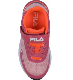 Børn Fila Sko - Crusher V - Fuchsia Rose/Fiery Coral