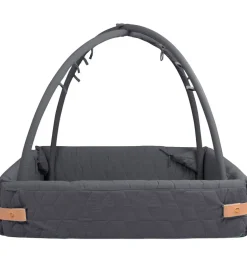 Filibabba Aktivitetstæppe - 80/120 cm - Soft Quilt - Stone Grey