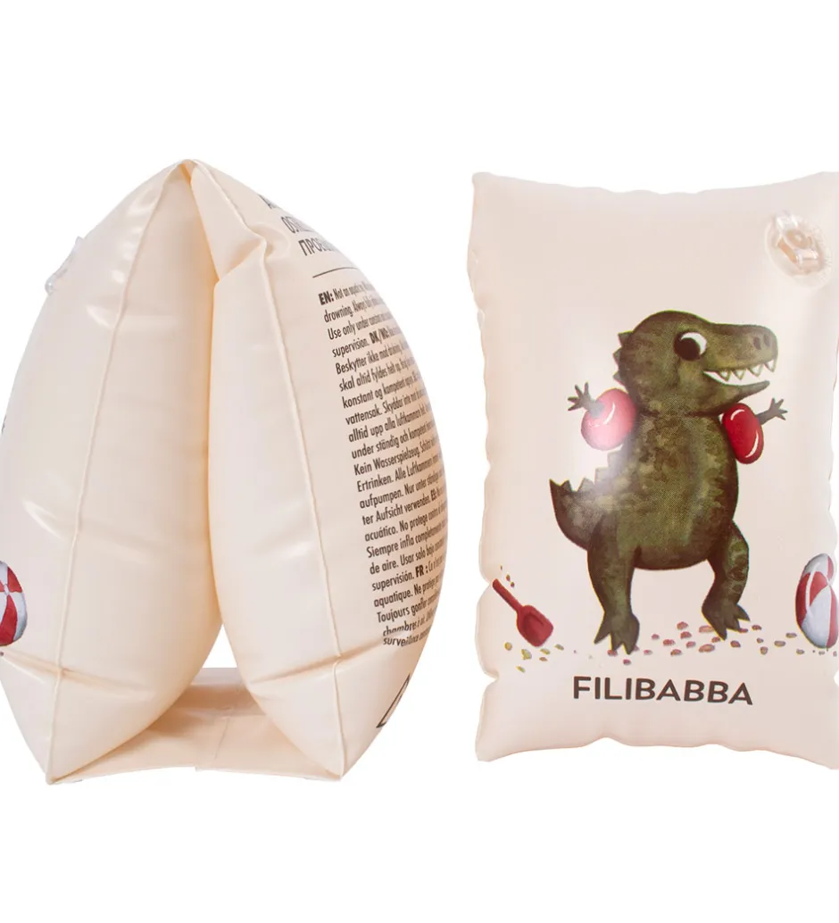 Filibabba Badevinger - Alfie - 3-6 år - Dino Beach