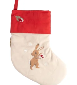 Børn Filibabba Julesok - Wonderful Winter - Hare m. Broderi