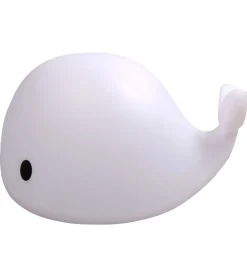 Natlamper|Fritstående Lamper*Filibabba Lampe - The Friendly Whale Christian - 30 cm - Hvid