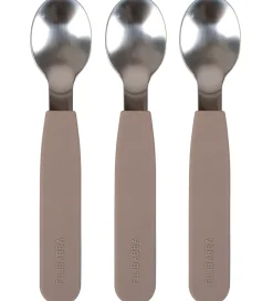 Babyskeer*Filibabba Silikone Skeer 3-Pak - Warm Grey