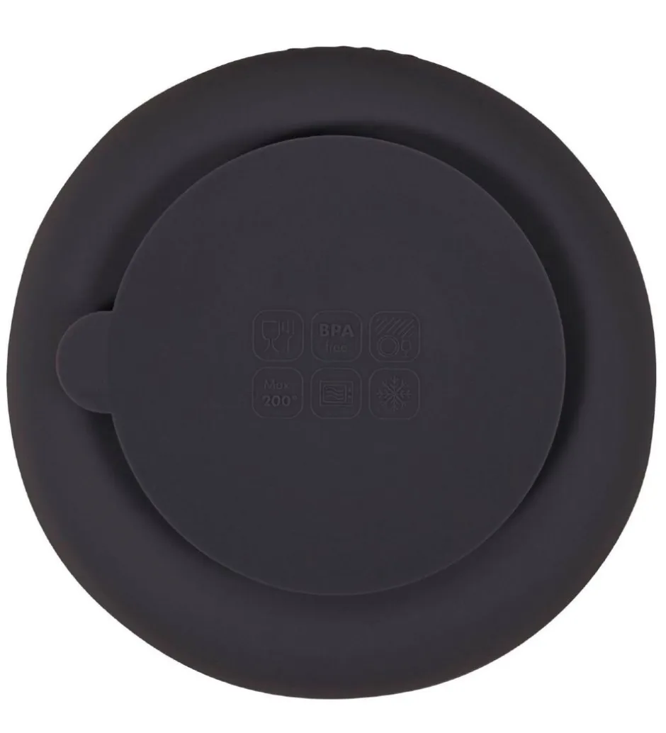 Skåle*Filibabba Skål - 2-pak - Silikone - Stone Grey