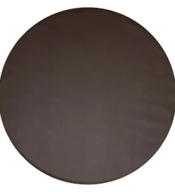 Filibabba Skridsikkert Stoleunderlag - PU-læder - 110 cm - Brun