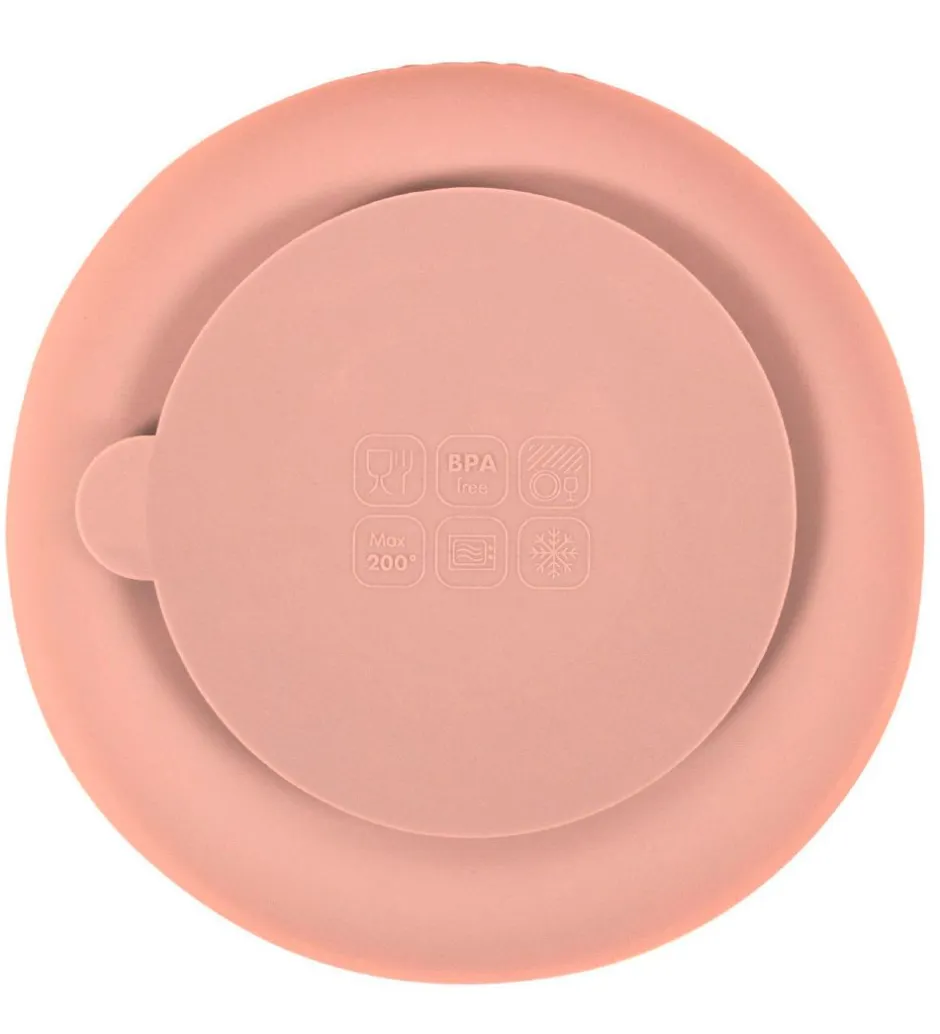 Skåle*Filibabba Spisesæt - Silikone - 3 dele - Peach