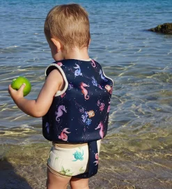 Svømmeveste*Filibabba Svømmevest - 3-4 År - UV50+ - Rainbow Reef