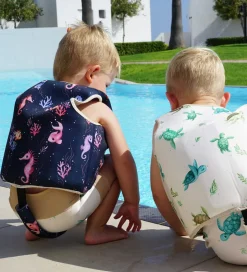 Svømmeveste*Filibabba Svømmevest - 3-4 År - UV50+ - Rainbow Reef