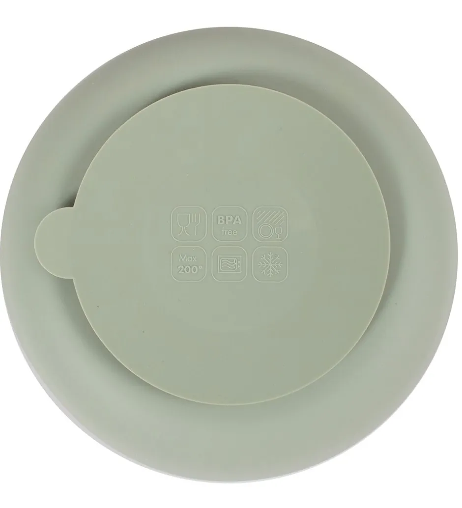 Tallerkener*Filibabba Tallerkener - Silikone - 2-Pak - Green