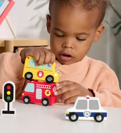 Trælegetøj*Fisher-Price Fisher Price Biler - Træ - Små Køretøjer