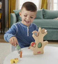 Trælegetøj|Tumlemøbler*Fisher-Price Balancetræ - 10 Dele - Træ