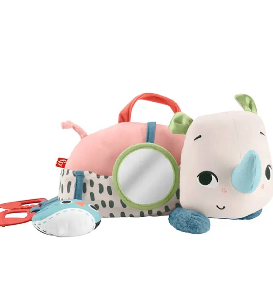 Aktivitetslegetøj*Fisher-Price Bamse - Planet Friends Tummy Time Næsehorn