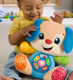 Aktivitetslegetøj*Fisher-Price Bamse m. Lyd - 28 cm - Laugh & Learn Smart Stages P