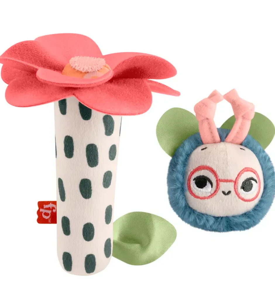Gribelegetøj|Aktivitetslegetøj*Fisher-Price Rangle - Planet Friends Shake 'n Rattle Bi