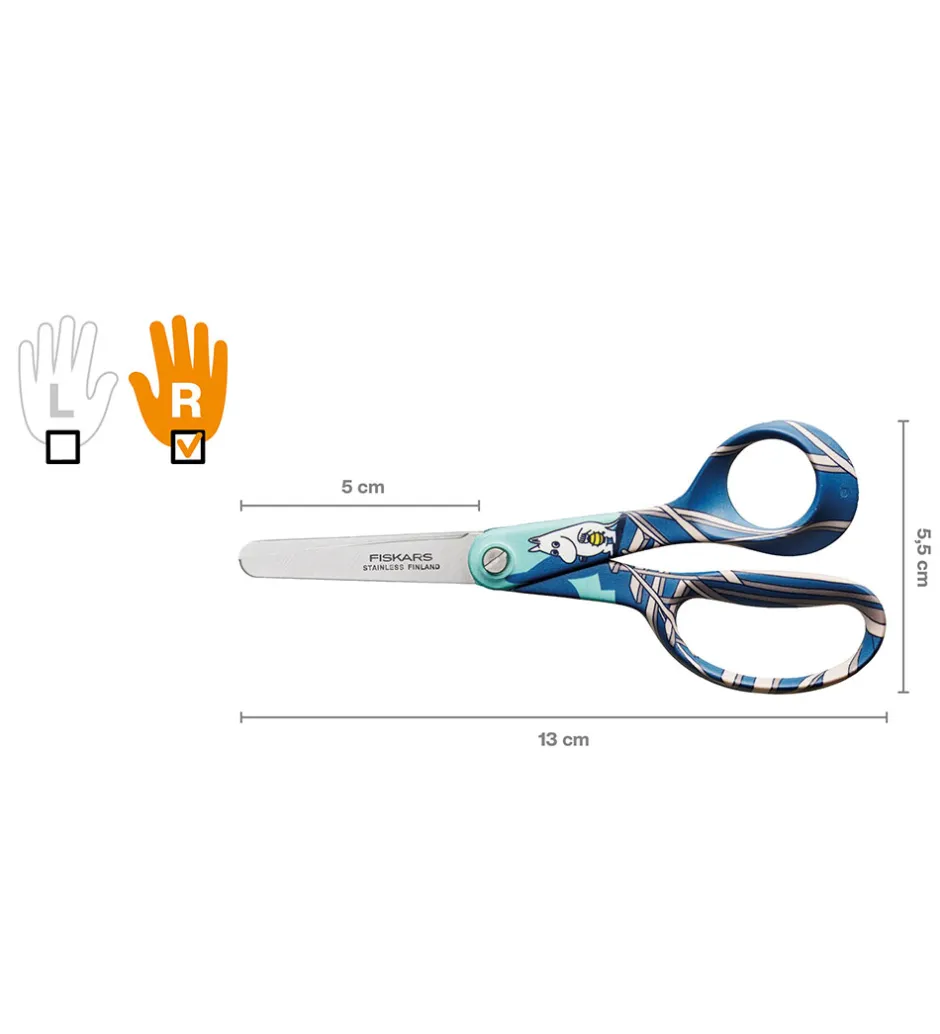 Fiskars Moomin Børnesaks - 13 cm - Mumitrold