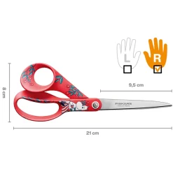 Skriveredskaber|Skole*Fiskars Moomin Saks - Universal - 21 cm - Mumimor