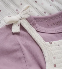 Børn Fixoni Fixoin Sommerdragt m. Body k/æ - Eggnog