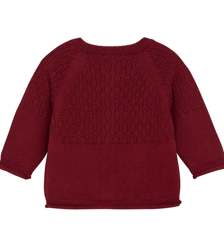 Børn Fixoni Cardigan - Strik - Syrah