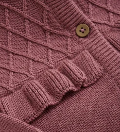 Børn Fixoni Cardigan - Strik - Wistful Mauve