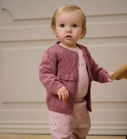 Børn Fixoni Cardigan - Strik - Wistful Mauve