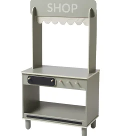 Trælegetøj|Legekøkken Og Legemøbel*Flexa Butik og Café - Træ - Play - Natural Green
