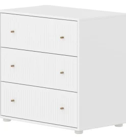 Kommoder|Møbler*Flexa Kommode - Saga - 75x74 cm - Hvid/Egetræ