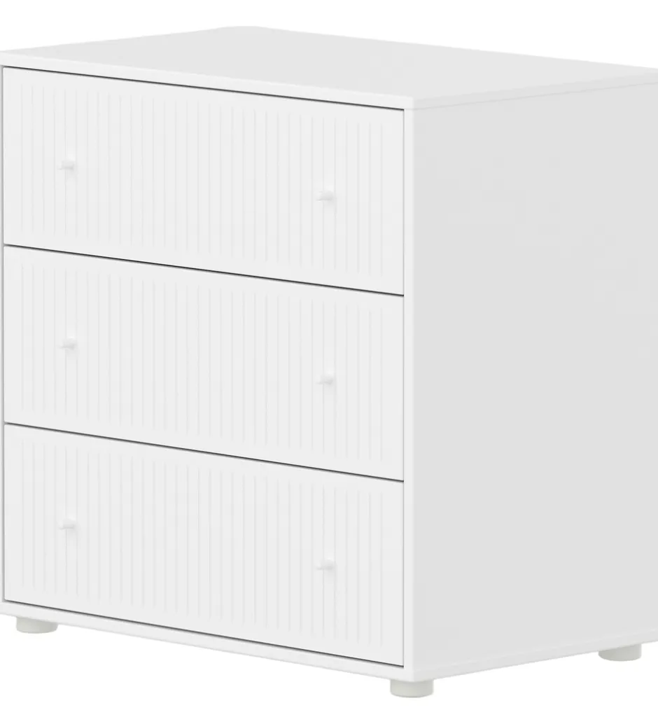Kommoder|Møbler*Flexa Kommode - Saga - 75x74 cm - Hvid