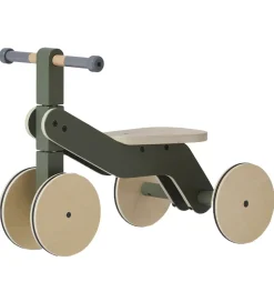 Løbecykler*Flexa Løbecykel - Indendørs - Træ - Play - Dusty Green/Birch Ply