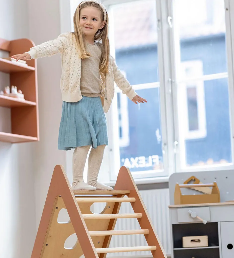 Tumlemøbler*Flexa Legetårn - Midi - Play - 83,7x45,6x73,6 cm - Blush/Birch P