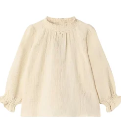 Bluser*Fliink Bluse - Musselin - Paco - Sandshell