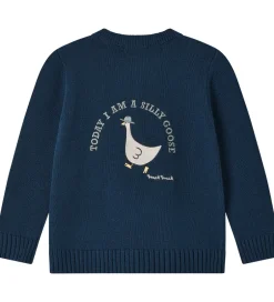 Børn Fliink Cardigan - Strik - Mahdi - Insignia Blue